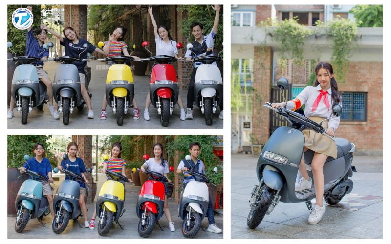 Xe máy điện Gogo phù hợp với học sinh sinh viên nhân viên văn phòng